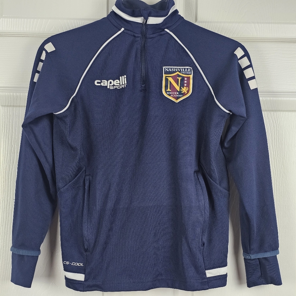 Capelli Sport‎ Cool Nashville United Soccer Academy NUSA S (8) Pull Over 1/4 Zip